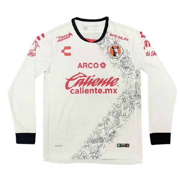 Camiseta Tijuana 2ª Kit ML 2020 2021 Blanco